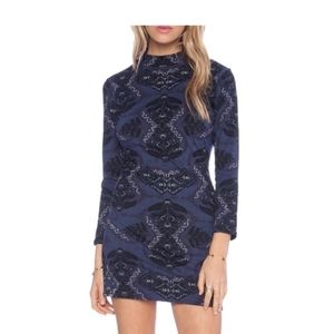 Free People Midnight Bodycon Dress